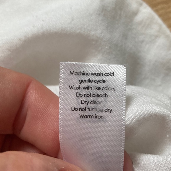 Athleta White Cross Front Luxe Wrap Kaftan - Picture 7 of 9